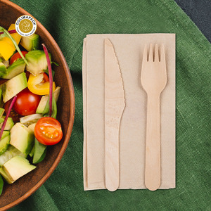 OOLIMA özel baskılı Logo bambu yüz dokuları çevre dostu kağıt peçeteler ve Serviettes - Product Image 2
