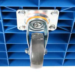 Troli Platform lipat tugas berat, troli tangan datar Platform lipat plastik 200 kg 400kg 1000kg - Product Image 5