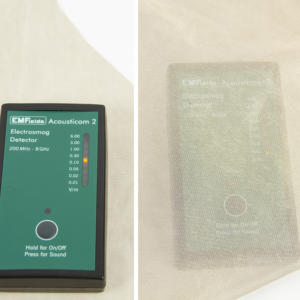 Tissu en maille tricotée léger anti-ondes électromagnétiques et anti-RFID, 100 % argenté, en tulle, tissu <span class=keywords><strong>Faraday</strong></span> - Product Image 4