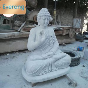 <span class=keywords><strong>Statue</strong></span> de <span class=keywords><strong>Bouddha</strong></span> en pierre de granit et marbre de taille personnalisée bon marché - Product Image 4