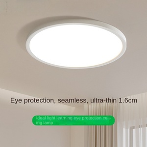 โคมไฟ LED เพดานทำจากพลาสติก ABS แบบนอร์ดิกที่ทันสมัยปรับความสว่างเปลี่ยนสีได้สำหรับการติดตั้งพื้นผิวห้องนั่งเล่น - Product Image 2