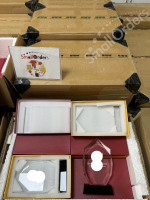Trophée en cristal gravé sur mesure, trophée personnalisé pour les événements de reconnaissance d'entreprise