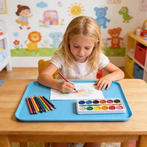 Tapetes de Silicona Multiusos para Niños, Tapetes de Silicona para Manualidades, Tapete de Silicona para Pintar - Product Image 1