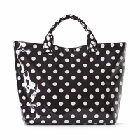 Tas Jinjing Polkadot Mengkilap Tahan Air Bersertifikasi BSCI |   Tas Pantai Kanvas Retro dengan Logo Custom |   Pengambilan Sampel 7-10 Hari