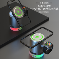 2025 pengisi daya Speaker elektrik Mini portabel, pengeras suara 5 in 1 dengan penggunaan Earphone Input 15W 9V/2A