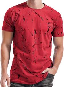 Camisetas personalizadas de poliéster de secado rápido para hombre con impresión por sublimación-Camisetas con estampado de moda - Product Image 6