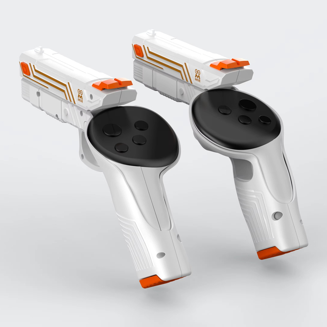 AMVR VR G-un Stock Attachment Compatible with Meta/Oculus Quest 3S/Quest 3 Accessories