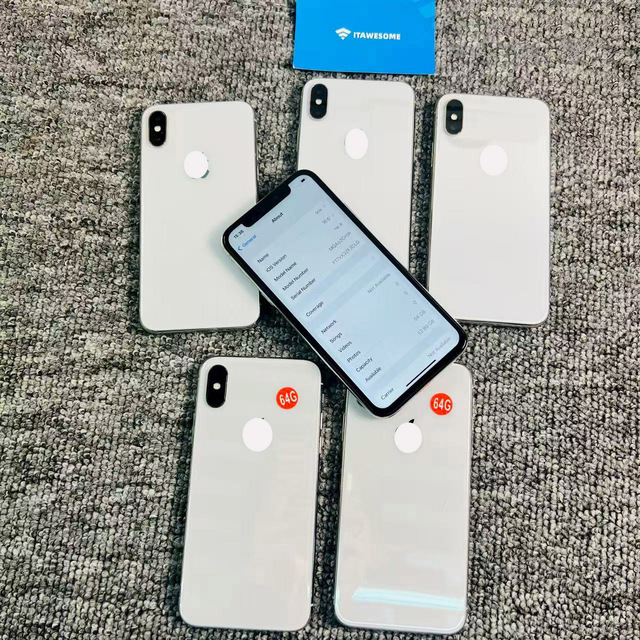 Wholesale Used Mobile Cheap Smart Phones A+ X 64GB Unlocked Pre-owned Mobile Used Phones for Sale in China