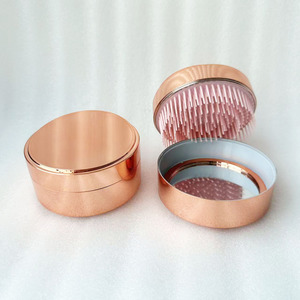 Của phụ nữ độc đáo bằng sáng chế thiết kế mini Tóc Lược thiết lập với trang điểm gương đệm và nhỏ gọn các tính năng làm bằng Nylon bàn chải - Product Image 5