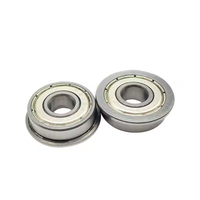 Acier au chrome protégé par roulement à billes de roulement de bride de F6801ZZ 12x21x5mm pour les machines/pompes industrielles