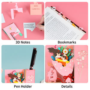 Feliz Día DE LA MADRE flor personalizada 3D Bloc de notas regalos del Día DE LA MADRE decoración de lujo regalo de cumpleaños para mamá - Product Image 5