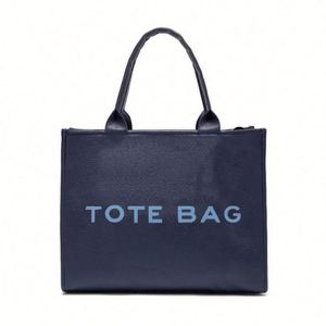 Bolsa de Mano Plegable Reutilizable con Cierre Personalizado, Bolsa de Lujo para Mujer con Logotipo, Bolso Grande Impermeable - Product Image 2