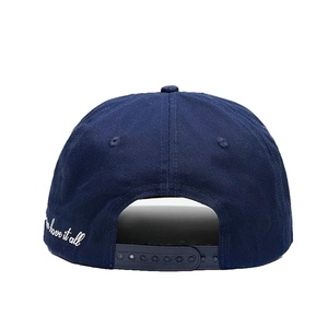 Casquette Snapback à 5 panneaux à visière plate avec logo personnalisé OEM, broderie en coton - Product Image 6