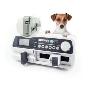 SY-G079-2 Pet Digital Automatic Electric 5/10/20/30/50/60 ml Syringe Pump Iv Vet Veterinary Syringe Infusion Pump Medical