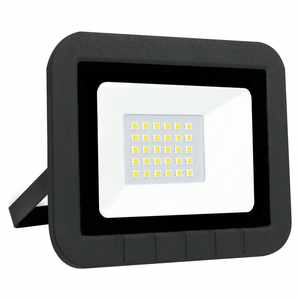 Proyector LED plano negro de 20W, ideal para presentaciones y proyecciones en entornos educativos y laborales. - Product Image 1