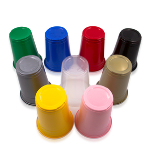 Doğum günü barbekü havuz partileri için 16oz renkli tek kullanımlık plastik içecek bardakları-parti Barware - Product Image 1