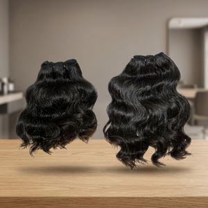 Extensiones de Cabello Humano Remy Brasileño Ondulado a Vapor, 100g, Doble Trama a Máquina, Alta Calidad, Tratamiento Permanente, Todos los Colores - Product Image 4