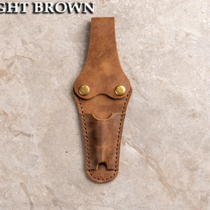 Pochette de tabac en cuir faite à la main cadeau de voyage pour père étui de tuyau en cuir véritable ceinture attachée Cigarette manchon homme cadeau - Product Image 6