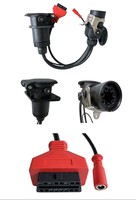Câble adaptateur OBD2 Linkyou EBS ISO 7638, lecteur de code BSCH, diagnostic universel pour remorque, camion, véhicule 12-24V, données en temps réel, 1 an