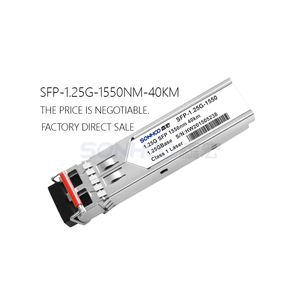 Sfp mô-đun giá cho SM Cisco trường hợp 20KM 10G Huawei LX chuyển đổi sợi epon 9dB EEPROM lập trình SFP mô-đun 1.25G 1310nm 40km - Product Image 1