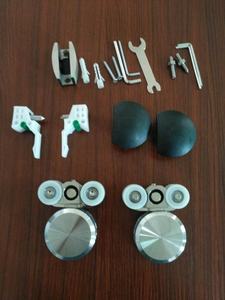 Thép không gỉ Vòng cửa kính trượt treo bánh xe Q011 Vòng cửa trượt con lăn - Product Image 2