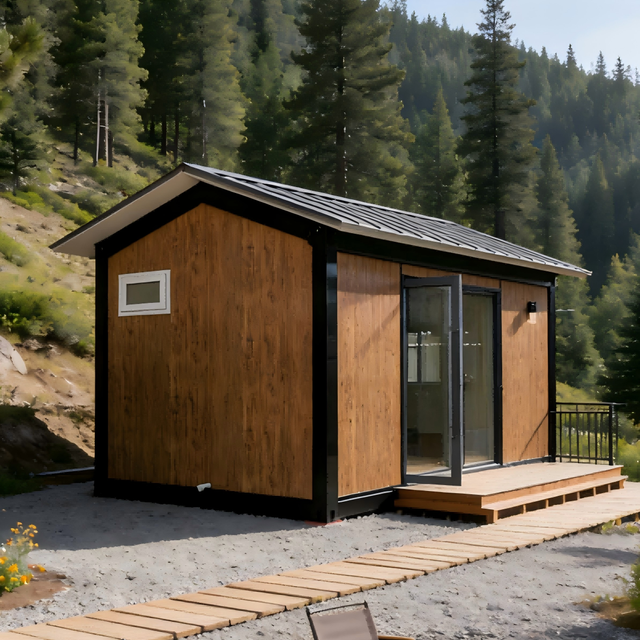 LESEN Luxury Detachable Steel Container House with Modern Design Waterproof & Fire Resistant Features for Resort/Villa Use