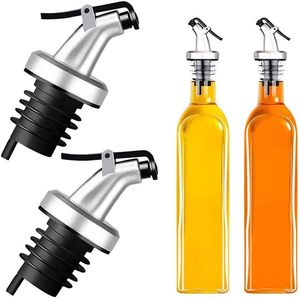 Bouchon verseur multicolore pour bouteille d'huile, accessoires de cuisine, avec couvercle, en plastique - Product Image 6