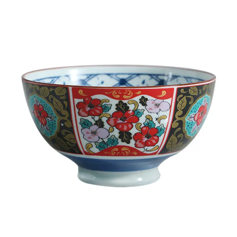 Kunden spezifische 4,5-Zoll-Schüssel Hersteller Knochen China Phantasie Porzellan Dinner Bowl Kreative Keramik Alte Schüssel für zu Hause Hochzeit