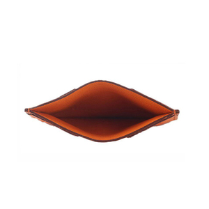 ZENOS Luxury Plain Genuine Ostrich Leather Credit Card Holder Slim Coin <b>Purse</b> Custom Colored Business Card Case - Product Image 6