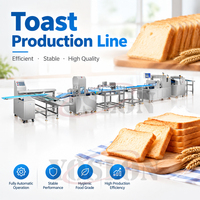 YOSLON Fabrikherstellung Automatische Brotbackmaschinen Bäckereiausrüstung Komplettes Set Kommerzielle Toastbrot-Herstellungsmaschine