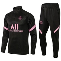 Ensemble d'entraînement de football rayé unisexe pour Chelsea, West Ham United, Atlético Madrid, Algérie – Été, manches longues, acrylique