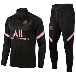 Traje de Entrenamiento de Fútbol Paris, Rayado, Unisex, para Chelsea, West Ham United, Atlético de <span class=keywords><strong>Madrid</strong></span>, Argelia, Verano, Manga Larga, Acrílico - Product Image 5