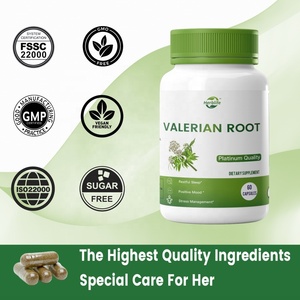 Complément alimentaire HACCP OEM Racine de valériane Valeriana Officinalis 500 mg Complément à base de plantes Capsules végétales - Product Image 4