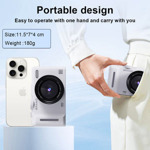 4K Video 8MP <span class=keywords><strong>Lens</strong></span> 50M Zoom 3 inç Flip ekran ve 2025 mAh pil ömrü ile dijital kamera yeni profesyonel 2000 - Product Image 6