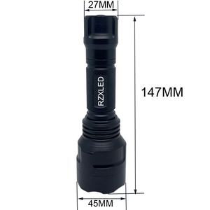 Senter Portabel RZXLED 255nm 250nm 260nm 254nm Senter LED UVC Dalam Senter UV - Product Image 4