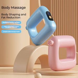Popular Mini Magic Fascia Handheld Gym Machine Anillo de masaje de vibración barato con cinturón para uso corporal - Product Image 2