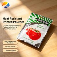 Sachet de cuisson haute température personnalisé, sac de cuisson stérilisable de qualité alimentaire, étanche pour l'emballage alimentaire