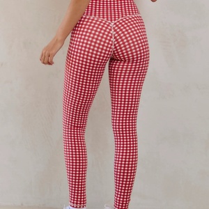 Leggings de Yoga Transpirables de Alta Elasticidad con Cintura Fruncida, Estiramiento en Cuatro Direcciones, Ecológicos, de Spandex/Nylon, que Absorben el Sudor - Product Image 2