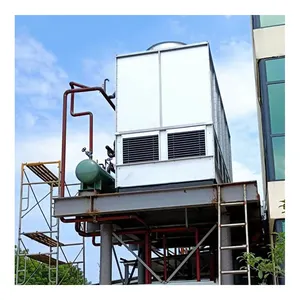 wet cooling tower evaporative condenser.Low noise type cooling tower dry