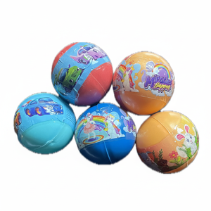 Juguetes de pelota de plástico para niños con diseños de coches y unicornios para niños de 3 años en adelante. - Product Image 2