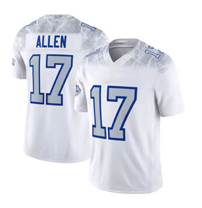 Новое поступление, футбольные майки для соперничества буйволов 17 Josh Allen 0 Keon Coleman 4 James Cook 10 SHAKIR 73DAWKINS с логотипом команды - Product Image 4