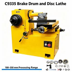 Tour à freins et disques à double fonction C9335, machine d'entretien de freins automobile à haute efficacité - Product Image 1