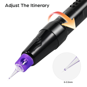 Professionnel sans fil <span class=keywords><strong>PMU</strong></span> Machine sourcils lèvres Eyeliner profondeur d'aiguille réglable batterie longue durée - Product Image 5