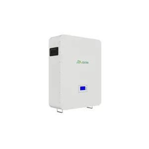 Batterie al litio di nuovo Design senza manutenzione 51.2V 100Ah batteria agli ioni di litio LiFePO4 batteria da 24 volt per la casa