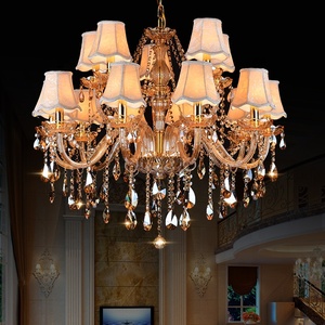 <span class=keywords><strong>Lustre</strong></span> LED moderne de luxe en cristal de champagne, hauteur réglable, avec <span class=keywords><strong>lustre</strong></span> transparent, pour la maison, le salon, l'éclairage d'hôtel - Product Image 4
