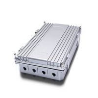 Boîtier d'amplificateur électronique en aluminium personnalisé Boîtier en aluminium moulé pour projet de signal Boîte de logement