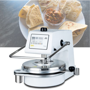 Machine à presser la pâte à pizza chauffée sur le dessus, ronde, de 18 pouces - Product Image 1