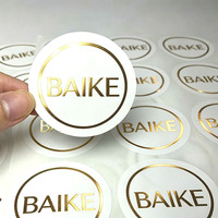 Vente Flash : Autocollants Personnalisés en Métal Doré ou Argenté, Étiquettes en Papier avec Logo Gaufré, Autocollants Découpés en Relief