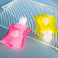 Sacs d'emballage en mylar personnalisés, comestibles, imprimés en couleur, stratifiés, avec bec verseur, sachet de crème, sachet d'échantillon de crème cosmétique