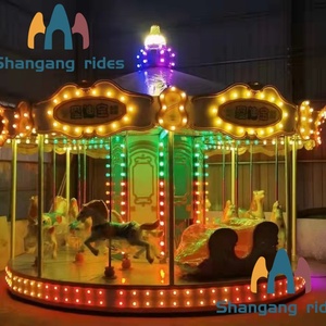 Manège mobile sur remorque, carrousel portable, pas de fondation requise, équipement de fête foraine itinérant - Product Image 3